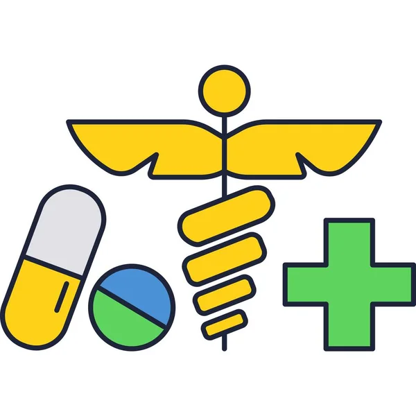 Droguería icono farmacia vector signo aislado — Archivo Imágenes Vectoriales