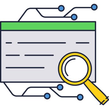 Yıllık vergiler, seo, inceleme simgesi arama vektörü