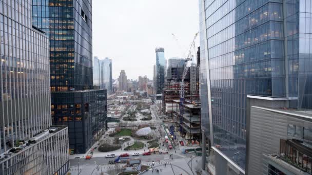 Манхэттен Нью Йорк Сша Ноября 2019 Вид Судна Вид Воздуха — стоковое видео