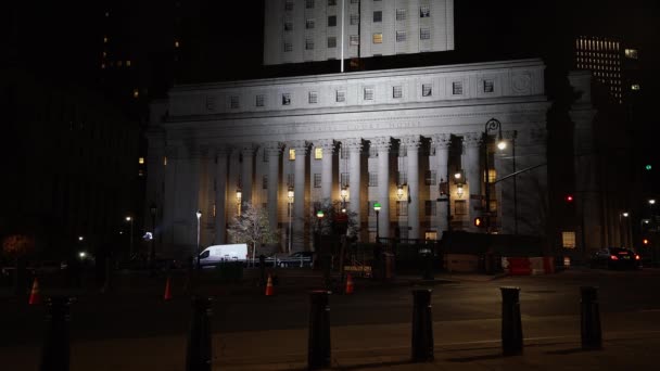 Manhattan New York Usa Listopadu 2019 Americký Odvolací Soud Pro — Stock video