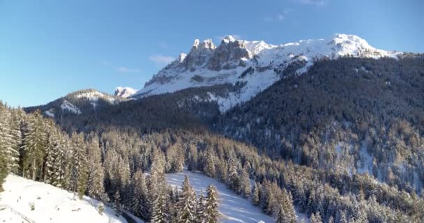 Paysage Aérien Dans Les Alpes Régénération Recharge Énergie Dans Nature — Video