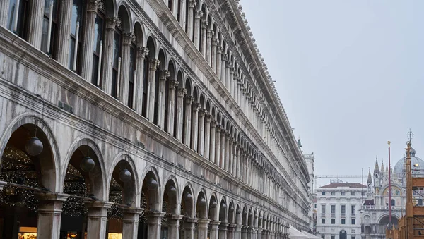 Procuratie Het San Marcos Plein Venetië Bezienswaardigheden Venetië — Stockfoto