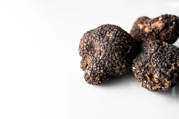 Freshly Picked Organic Black Truffle Ready Serve Restaurant Tuber Nigrum — Stock Photo, Image