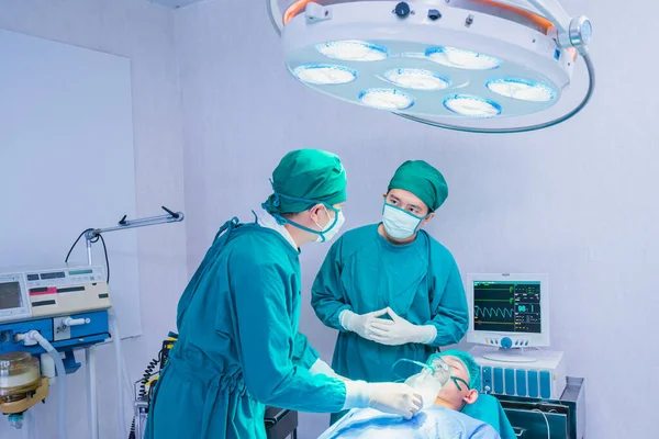 Doctors Prepare Surgery Operating Room Operation Surgery Room Hospital Doctor — Stockfoto