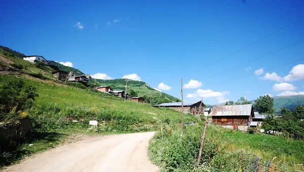 Georgia Turkey Motorbike Trip 2017 Panoramic Landscapes — Stock Photo, Image