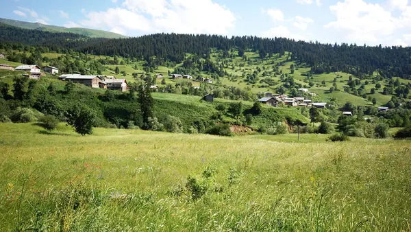 Georgia Turquía Viaje Moto 2017 Con Paisajes Panorámicos —  Fotos de Stock