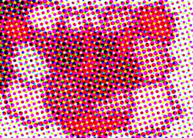 Soyut modern retro tasarım ögeleri 