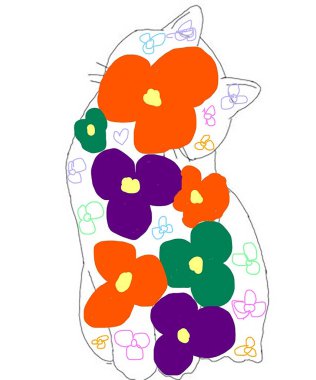 Soyut modern retro tasarım ögeleri 