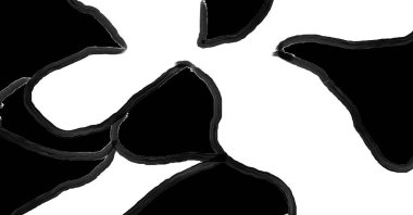 Soyut modern resimli tasarım ögeleri 