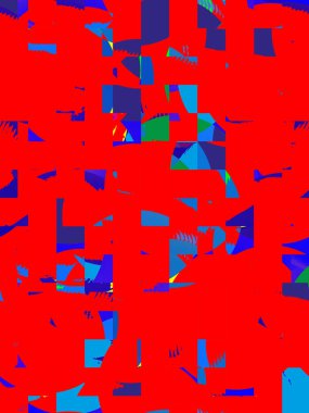 Soyut modern retro grunge tasarım çizimleri 