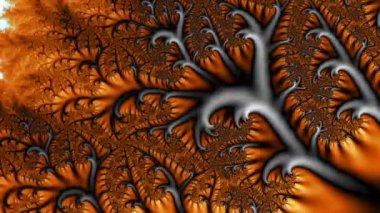 Fraktallar, farklı ölçeklerde kendine benzeyen sonsuz derecede karmaşık kalıplardır. Mandelbrot 'un video döngüsü özenle hazırlanmış bir sonsuz karmaşıklık sergiliyor