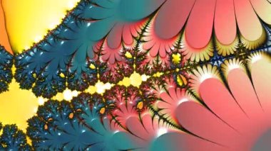 Fraktallar, farklı ölçeklerde kendine benzeyen sonsuz derecede karmaşık kalıplardır. Mandelbrot 'un video döngüsü özenle hazırlanmış bir sonsuz karmaşıklık sergiliyor