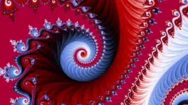 Fraktallar, farklı ölçeklerde kendine benzeyen sonsuz derecede karmaşık kalıplardır. Mandelbrot 'un video döngüsü özenle hazırlanmış bir sonsuz karmaşıklık sergiliyor