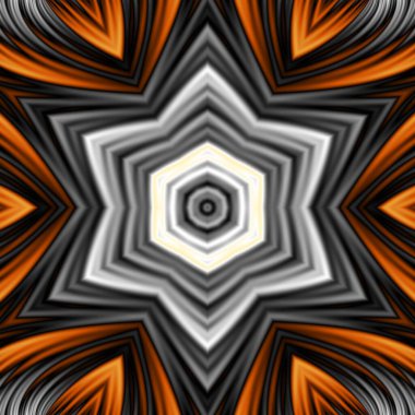 Soyut Bilgisayar Fraktal Tasarımı. Fraktal hiç bitmeyen bir desen. Fraktallar, farklı ölçeklerde kendine benzeyen sonsuz derecede karmaşık kalıplardır. Cep telefonu duvar kağıdı için harika.