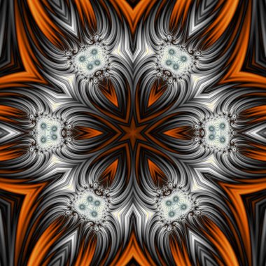 Soyut Bilgisayar Fraktal Tasarımı. Fraktal hiç bitmeyen bir desen. Fraktallar, farklı ölçeklerde kendine benzeyen sonsuz derecede karmaşık kalıplardır. Cep telefonu duvar kağıdı için harika.