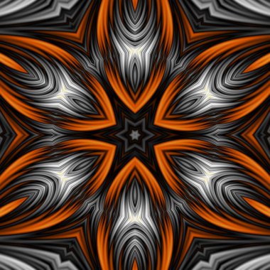 Soyut Bilgisayar Fraktal Tasarımı. Fraktal hiç bitmeyen bir desen. Fraktallar, farklı ölçeklerde kendine benzeyen sonsuz derecede karmaşık kalıplardır. Cep telefonu duvar kağıdı için harika.