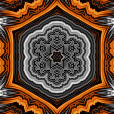 Soyut Bilgisayar Fraktal Tasarımı. Fraktal hiç bitmeyen bir desen. Fraktallar, farklı ölçeklerde kendine benzeyen sonsuz derecede karmaşık kalıplardır. Cep telefonu duvar kağıdı için harika.