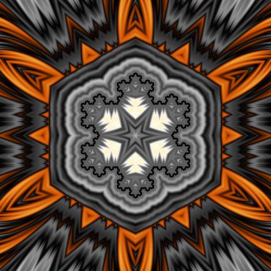 Soyut Bilgisayar Fraktal Tasarımı. Fraktal hiç bitmeyen bir desen. Fraktallar, farklı ölçeklerde kendine benzeyen sonsuz derecede karmaşık kalıplardır. Cep telefonu duvar kağıdı için harika.