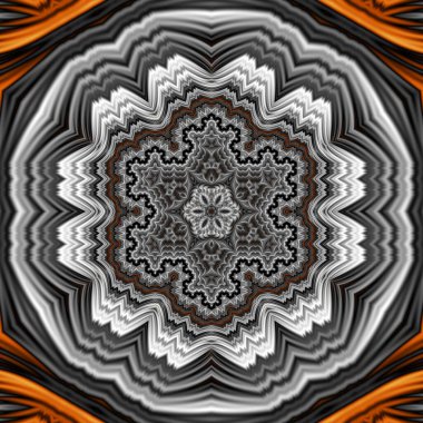 Soyut Bilgisayar Fraktal Tasarımı. Fraktal hiç bitmeyen bir desen. Fraktallar, farklı ölçeklerde kendine benzeyen sonsuz derecede karmaşık kalıplardır. Cep telefonu duvar kağıdı için harika.