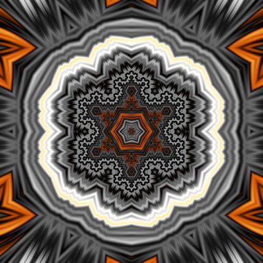 Soyut Bilgisayar Fraktal Tasarımı. Fraktal hiç bitmeyen bir desen. Fraktallar, farklı ölçeklerde kendine benzeyen sonsuz derecede karmaşık kalıplardır. Cep telefonu duvar kağıdı için harika.