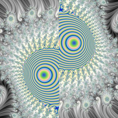 Soyut Bilgisayar Fraktal Tasarımı. Fraktal hiç bitmeyen bir desen. Fraktallar, farklı ölçeklerde kendine benzeyen sonsuz derecede karmaşık kalıplardır. Cep telefonu duvar kağıdı için harika.