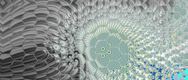 Αφηρημένος Υπολογιστής Που Δημιουργείται Fractal Σχεδιασμός Φράκταλ Είναι Ένα Ατέρμονο — Φωτογραφία Αρχείου