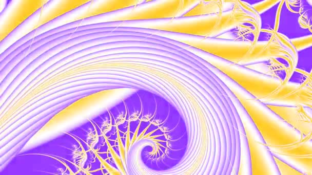 Fractals Infinitely Complex Patterns Self Similar Different Scales Video Loop — Stock Video