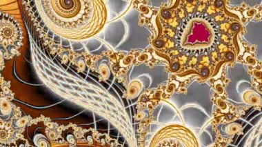 Fraktallar, farklı ölçeklerde kendine benzeyen sonsuz derecede karmaşık kalıplardır. Mandelbrot 'un video döngüsü özenle hazırlanmış bir sonsuz karmaşıklık sergiliyor