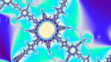 Fraktallar, farklı ölçeklerde kendine benzeyen sonsuz derecede karmaşık kalıplardır. Mandelbrot 'un video döngüsü özenle hazırlanmış bir sonsuz karmaşıklık sergiliyor