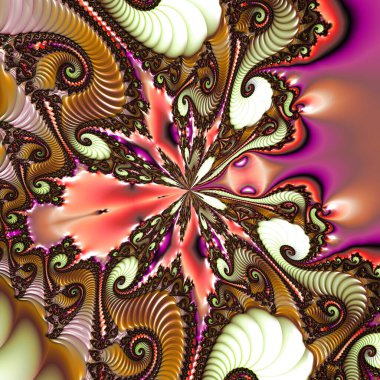 Soyut Bilgisayar Fraktal Tasarımı. Fraktal hiç bitmeyen bir desen. Fraktallar, farklı ölçeklerde kendine benzeyen sonsuz derecede karmaşık kalıplardır. Cep telefonu duvar kağıdı için harika.