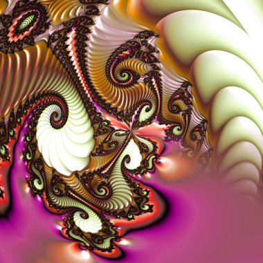 Soyut Bilgisayar Fraktal Tasarımı. Fraktal hiç bitmeyen bir desen. Fraktallar, farklı ölçeklerde kendine benzeyen sonsuz derecede karmaşık kalıplardır. Cep telefonu duvar kağıdı için harika.