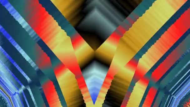 Абстрактный Дизайн Фрактал Бесконечная Закономерность Фракталы Являются Бесконечно Сложными Структурами — стоковое видео