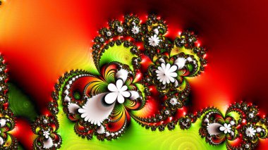 Soyut Bilgisayar Fraktal Tasarımı. Fraktal hiç bitmeyen bir desen. Fraktallar, farklı ölçeklerde kendine benzeyen sonsuz derecede karmaşık kalıplardır. Cep telefonu duvar kağıdı için harika.