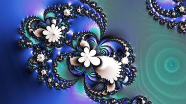 Soyut Bilgisayar Fraktal Tasarımı. Fraktal hiç bitmeyen bir desen. Fraktallar, farklı ölçeklerde kendine benzeyen sonsuz derecede karmaşık kalıplardır. Cep telefonu duvar kağıdı için harika.