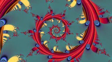 Soyut Bilgisayar Fraktal Tasarımı. Fraktal hiç bitmeyen bir desen. Fraktallar, farklı ölçeklerde kendine benzeyen sonsuz derecede karmaşık kalıplardır. Cep telefonu duvar kağıdı için harika.