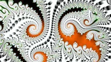 Soyut Bilgisayar Fraktal Tasarımı. Fraktal hiç bitmeyen bir desen. Fraktallar, farklı ölçeklerde kendine benzeyen sonsuz derecede karmaşık kalıplardır. Cep telefonu duvar kağıdı için harika.