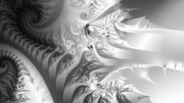 Soyut Bilgisayar Fraktal Tasarımı. Fraktal hiç bitmeyen bir desen. Fraktallar, farklı ölçeklerde kendine benzeyen sonsuz derecede karmaşık kalıplardır. Cep telefonu duvar kağıdı için harika.