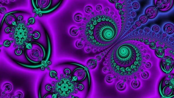 Αφηρημένος Υπολογιστής Που Δημιουργείται Fractal Σχεδιασμός Φράκταλ Είναι Ένα Ατέρμονο — Φωτογραφία Αρχείου