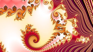 Soyut Bilgisayar Fraktal Tasarımı. Fraktal hiç bitmeyen bir desen. Fraktallar, farklı ölçeklerde kendine benzeyen sonsuz derecede karmaşık kalıplardır. Cep telefonu duvar kağıdı için harika.