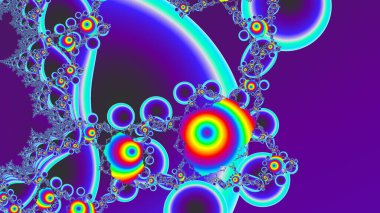 Soyut Bilgisayar Fraktal Tasarımı. Fraktal hiç bitmeyen bir desen. Fraktallar, farklı ölçeklerde kendine benzeyen sonsuz derecede karmaşık kalıplardır. Cep telefonu duvar kağıdı için harika.