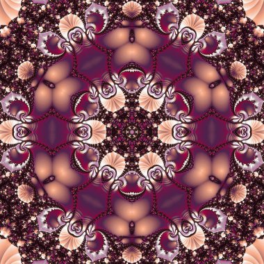 Soyut Bilgisayar Fraktal Tasarımı. Fraktal hiç bitmeyen bir desen. Fraktallar, farklı ölçeklerde kendine benzeyen sonsuz derecede karmaşık kalıplardır. Cep telefonu duvar kağıdı için harika.