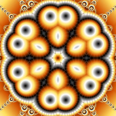 Soyut Bilgisayar Fraktal Tasarımı. Fraktal hiç bitmeyen bir desen. Fraktallar, farklı ölçeklerde kendine benzeyen sonsuz derecede karmaşık kalıplardır. Cep telefonu duvar kağıdı için harika.