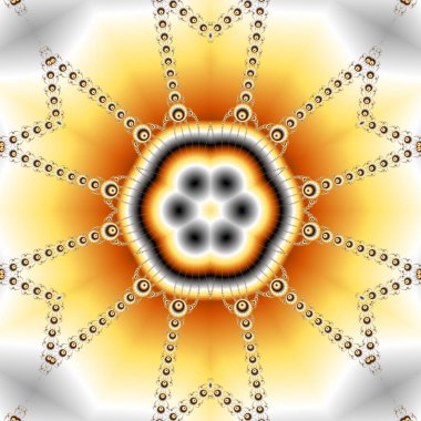 Soyut Bilgisayar Fraktal Tasarımı. Fraktal hiç bitmeyen bir desen. Fraktallar, farklı ölçeklerde kendine benzeyen sonsuz derecede karmaşık kalıplardır. Cep telefonu duvar kağıdı için harika.