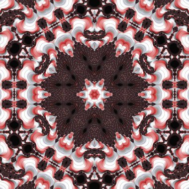 Soyut Bilgisayar Fraktal Tasarımı. Fraktal hiç bitmeyen bir desen. Fraktallar, farklı ölçeklerde kendine benzeyen sonsuz derecede karmaşık kalıplardır. Cep telefonu duvar kağıdı için harika.