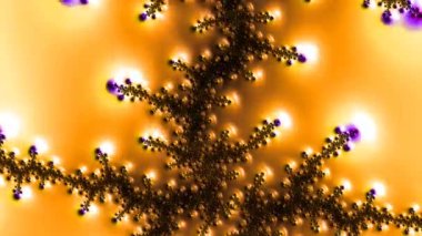 Soyut Bilgisayar Fraktal Tasarımı. Fraktal hiç bitmeyen bir desen. Fraktallar, farklı ölçeklerde kendine benzeyen sonsuz derecede karmaşık kalıplardır.