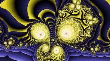 Soyut Bilgisayar Fraktal Tasarımı. Fraktal hiç bitmeyen bir desen. Fraktallar, farklı ölçeklerde kendine benzeyen sonsuz derecede karmaşık kalıplardır.