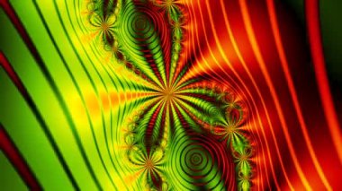 Soyut Bilgisayar Fraktal Tasarımı. Fraktal hiç bitmeyen bir desen. Fraktallar, farklı ölçeklerde kendine benzeyen sonsuz derecede karmaşık kalıplardır.