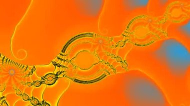 Soyut Bilgisayar Fraktal Tasarımı. Fraktal hiç bitmeyen bir desen. Fraktallar, farklı ölçeklerde kendine benzeyen sonsuz derecede karmaşık kalıplardır.