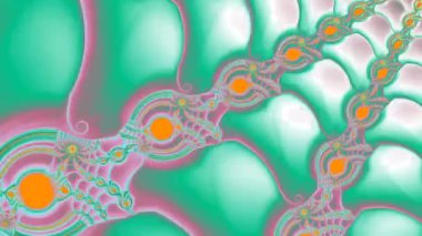 Soyut Bilgisayar Fraktal Tasarımı. Fraktal hiç bitmeyen bir desen. Fraktallar, farklı ölçeklerde kendine benzeyen sonsuz derecede karmaşık kalıplardır.