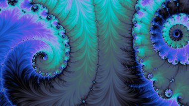 Soyut Bilgisayar Fraktal Tasarımı. Fraktal hiç bitmeyen bir desen. Fraktallar, farklı ölçeklerde kendine benzeyen sonsuz derecede karmaşık kalıplardır. Cep telefonu duvar kağıdı için harika.